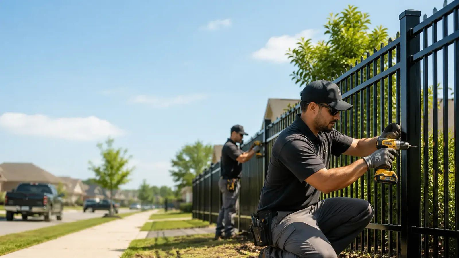 Metal Fence Installation in Fort Mill, SC